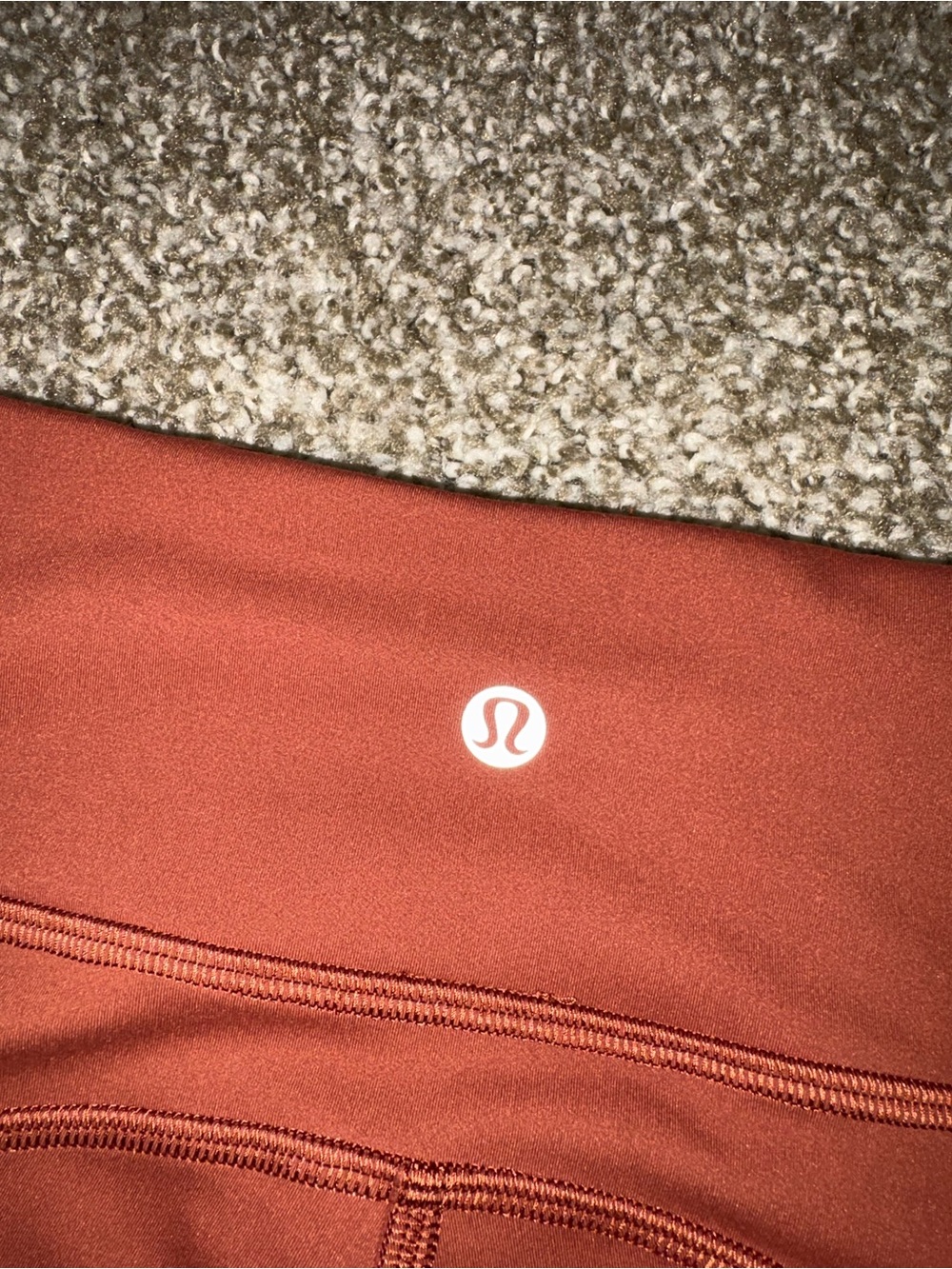 lululemon athletica Rust Orange High-Rise Leggings - Picture 3 of 4